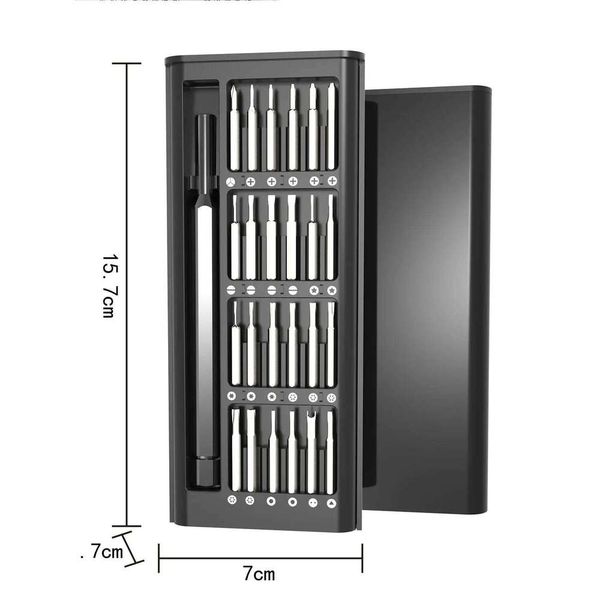 Magnetic Screwdriver Set 24 In 1 Kit Bits Precision Electronics Computer PC Phone Disassembly Multifunctional Maintenance Tool