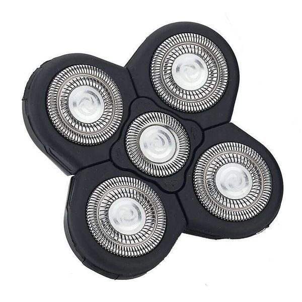 5 Blade Shaver Replacement Heads for Alternate Floating Washable Electric 5D Shavers Trimmers Kit