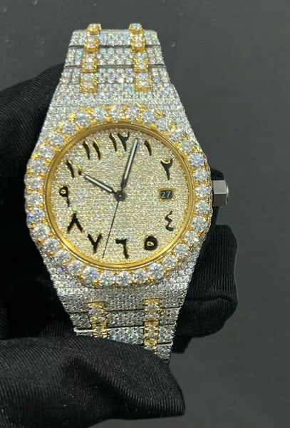 moissanite watch mossanite watches men designer women Watch mens watches high quality designer men i50