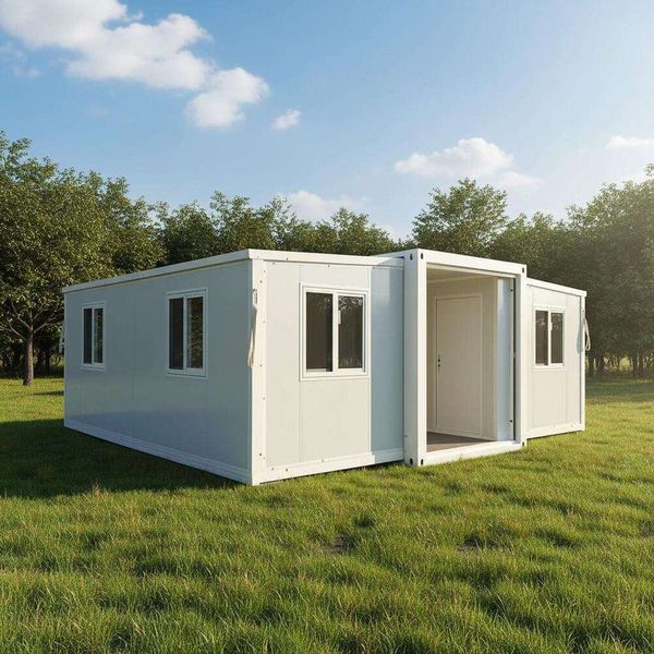 

20FT 40FT Modern Luxury Prefabricated Container Expandable With Bathroom and Kitchen Container House with Window Wall