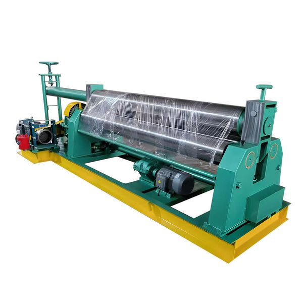 

Roll Bending Machine for Aluminum Sheet Fabrication 4 Roller Hydraulic Control High Precision Metal Bending Tool Professional Grade Unit