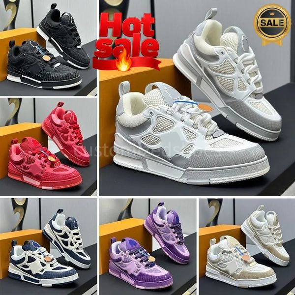 

Platform Shoes luxury shoes designer shoes sneakers for women runnings Designer Shoes Sneakers luxury Men Women Casual Shoes Top quality Calfskin Platform with box, Red