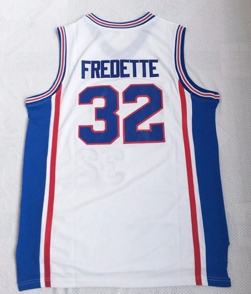 

Men Shanghai #32 Jimmer Fredette Basketball Jerseys Stitched White Size S-XXL