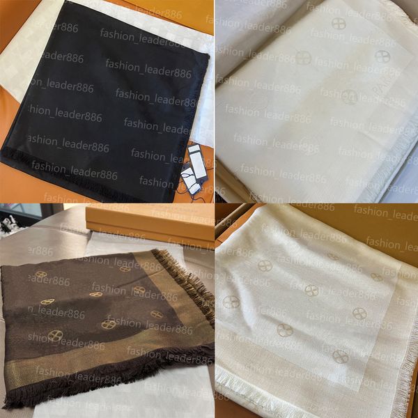 

Silk Wool Stole 140X140 Designer Scarf Women Luxury scarf scarf fashion silk scarf square summer new style Scarves womens ribbons for work travel outdoor