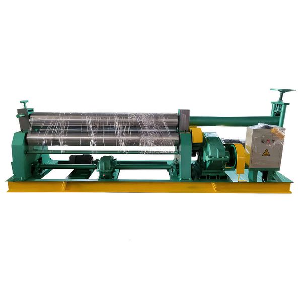 

Portable Plate Rolling Machine 4 Rollers for On Site Metal Bending Lightweight Sheet Forming Tool Durable Steel Construction Professional