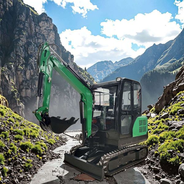 

Crawler Mini Excavator 2.6 Ton with Dual Speed Travel and Powerful Digging Force High Productivity Small Tracked Digger for Earthworks