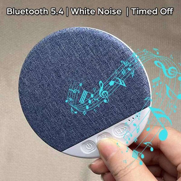 Aid Pillow Bluetooth 5.4 Wireless Mini White Noise Speaker Adjustable Timers,Long-Lasting Battery for Deep Sleep
