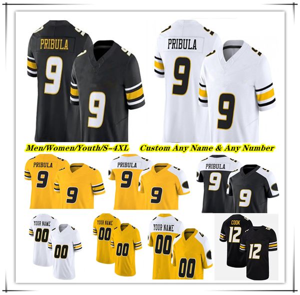 

Beau Pribula College Football Jersey Luther Burden III Ahmad Hardy Jamal Roberts Kevin Coleman Jr Donovan Olugbode Marquis Johnson Marvin Burks Jr Josiah Trotter 4X, Men yellow style