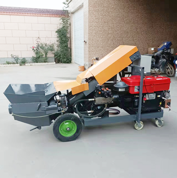 

Factory Supply Diesel Concrete Pump Machine Squeeze Concrete Pump Truck Mounted Concrete Pump