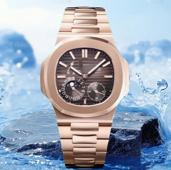 Skeleton watch watches men women Square montre luxury designer Calendar automatic mechanical 40mm