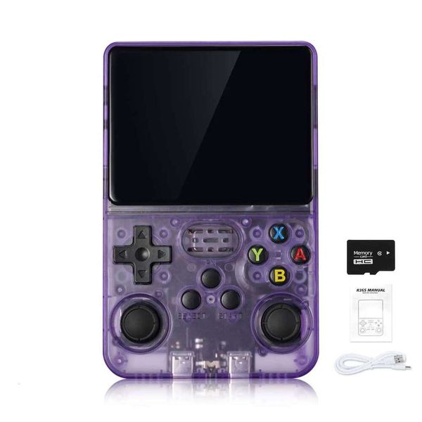 R36S Retro Handheld Linux System 3.5-inch IPS Screen 64G 20000+ Games Portable Pocket Game Console H260205