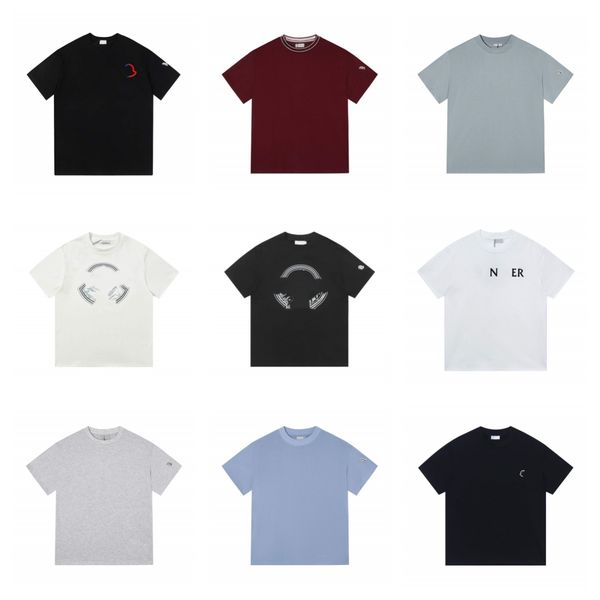 

Summer High Quality Clothing Brand Designer Men' and Women' Casual T-shirt Men' Printed Letter Short Sleeve Round Neck Men, C11 837black