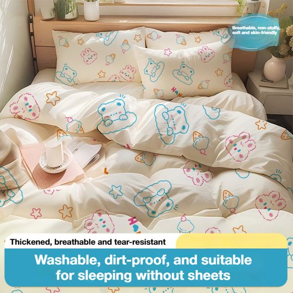 Blue Cat Disposable 160x220cm Bedding Set - Portable Travel Set Sold Individually CP10
