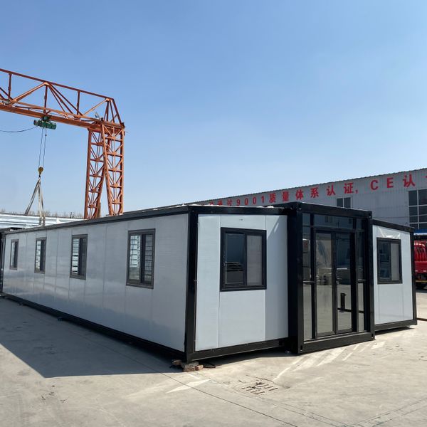 

Modern High Quality Prefabricated Modular Glass House Fast Install Tiny Container Home Steel Wall Contemporary Prefab Houses