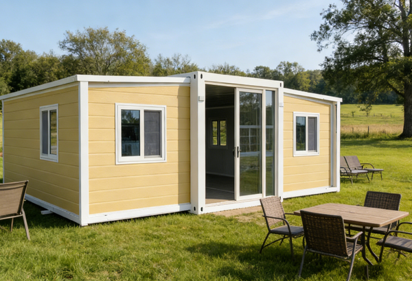 

2026 Hot Sale Luxury 20ft 40ft Room Villa Modular Prefabricated Prefab Apple Cabin Container House for Home Office Hotel