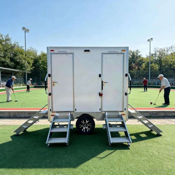 

Travel Portable Toilet for Long Road Trips Mobile Restroom with Odor Seal Technology and Compact Design for Vehicle Use