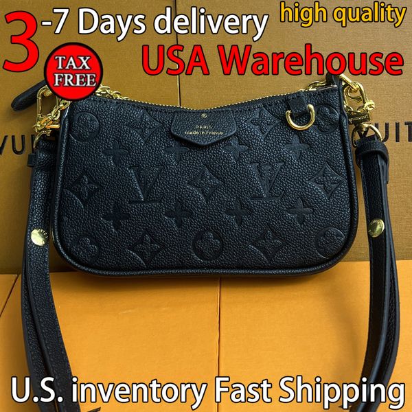 

Designer Bag Shoulder Bags Luxury Bag Easy High Quality Women Handbag Purse Crossbody Bag Cowhide Shoulder Chain Bag Embossed Black Shopping Bag M44813 Brand Bags, L-30