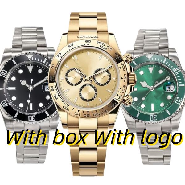 

mens watch stainless steel strap rubber luxury watch strap super clone watch 40mm watch watches men automatic designer watch watches high quality couple with box, Color20