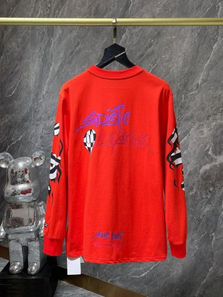 

mens designer hoodie Hip hop t shirt graphic tee Luxury y2k hoodies loose long sleeves designer shirt chrome Cotton Comfortable jacket designer clothes, Ivory