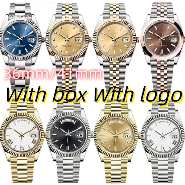 

watches men designer watch mens luxury automatic watch luxury best watch mens watch top quality women watch super clone watch 41mm Ladies' 36mm mechanical with box, Champagne