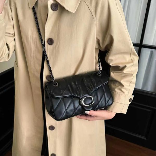 

Quality fashion bag shoulder underarm leather designer wholesale ladies classic peplum leather quilted chain crossbody envelope wallets simple envelope wallets, A23