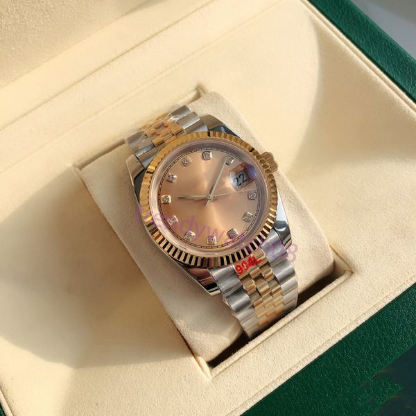 Luxury couple watches highquality mechanical automatic womens designer mens 31mm 36mm 41mm classic wholesale fashion