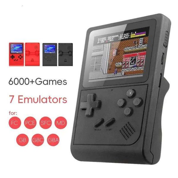 Handheld Console Portable Retro Mini Video Game NES/SNES/GBA Emulators Consoles for Gameboy Player GB300 Kid Gift X260209