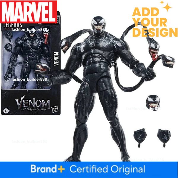 Marvel Hasbro The Last Dance vs Spider-Man Venom 3 Action Figure SHF Model Doll Collectible kids for Toy Christmas Gift