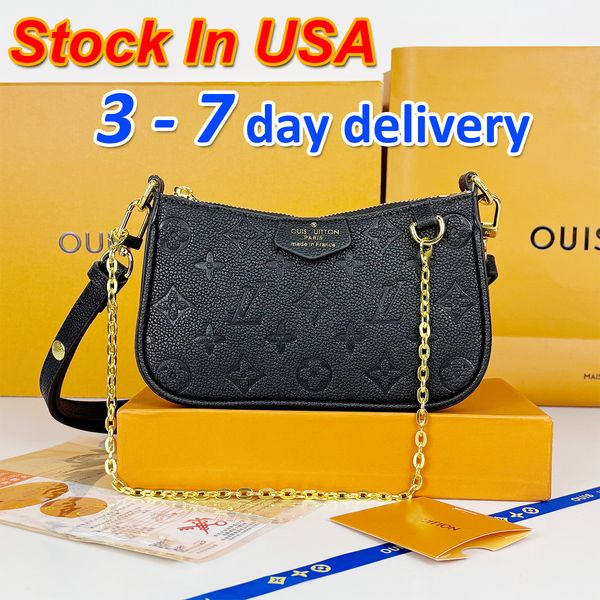 

louis vouiton bag Designer Bags Luxury Bag Fashion Genuine Leather Embossed Crossbody Old Flower Chain Handbags Shoulder bag Stripe Armpit Bag Vacation Purse, #18