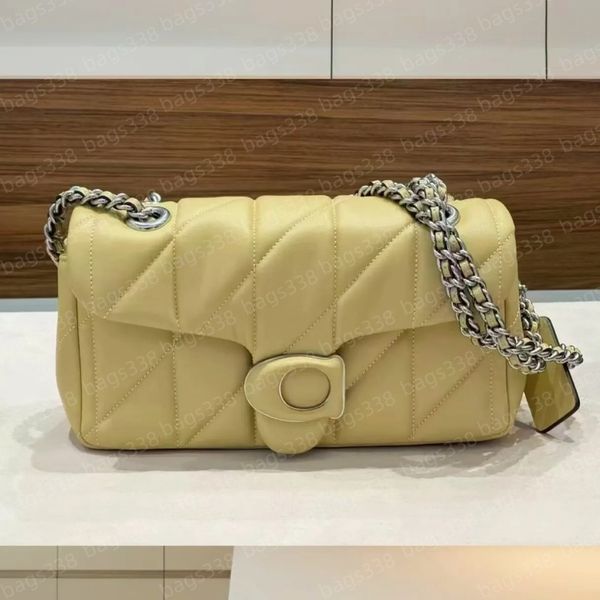 

Quality leather 10A high quilted designer bags leather tabby fashion chain shoulder baguette women classic handbag crossbody envelope luxury clutch flap satchel, A14