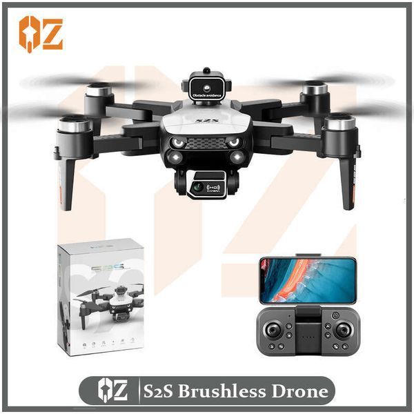S2s Drone Professional Aerial Photography 8K Long Endurance Remote Control Aircraft Obstacle Avoidance Brushless Motor Quadcopter Kuhangxin