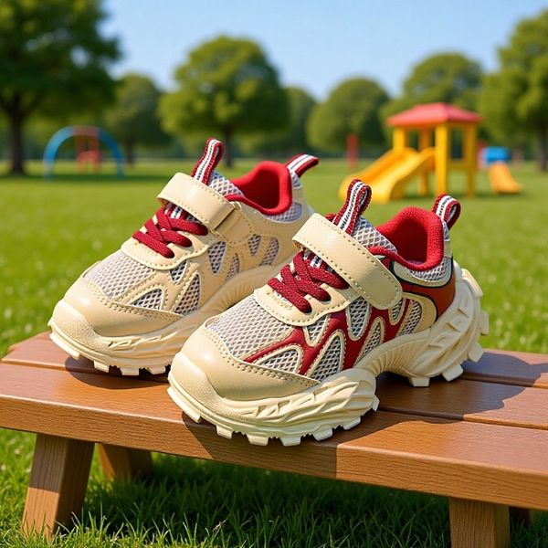 

Free shipping Athletic Outdoor Sports Black White Kids Sneakers Baby Shoes Spring Autumn Winter Children Sports Shoes Toddlers Boys Girls Size 22-30, Red