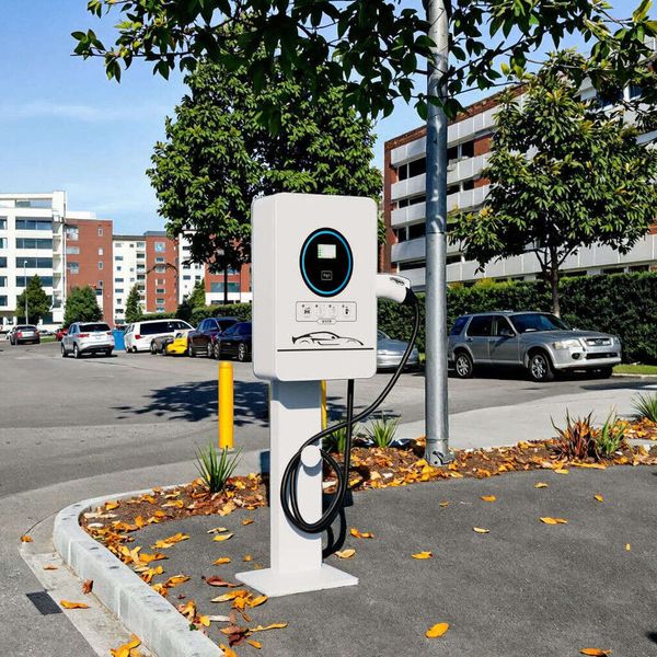 

High Speed 7kW EV Charger Type 2 32A Wall Mounted DC Power Source with Advanced Current Regulation and Durable Fireproof Construction