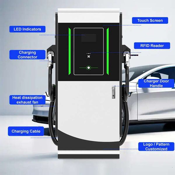 

Professional Fleet EV Charging Station 22kW Three Phase Type 2 with Centralized Management Software Support and Robust Outdoor Enclosure