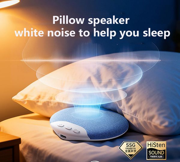 Pillow speaker for sleeping mini portable bluetooth speaker