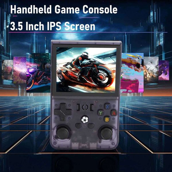 Retro Games 3.5 Inch Screen 4000MAH Long Battery Life Portable Pocket Game Console Support 11 Emulators for Travel Z260210