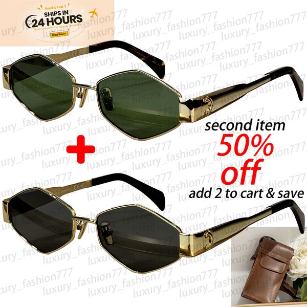 

Fashion Polygon Sunglasses UV400 Polarized Metal Frame with Tortoiseshell Temples Retro Sun Glasses for Women Men Driving Outdoor
