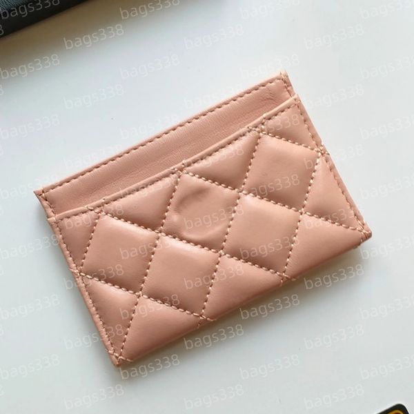 

Designer wallet card holder luxury grained smooth genuine caviar women leather credit fashion casual purses coin slots carte pocket mini quality classic passport, A1