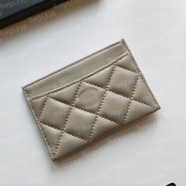 

Designer caviar card holder women cardholder wallet purses luxury leather credit fashion casual shopping carte pocket quality classic grained smooth passport, A3