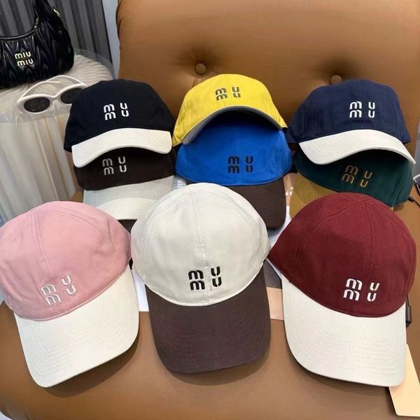 

Luxury Men Designer Baseball Cap Womens Caps For Spring Fall Blending Unisex Classic Embroidered Letters Adjustable Dome Outdoor Cap Bucket Hat1, #6