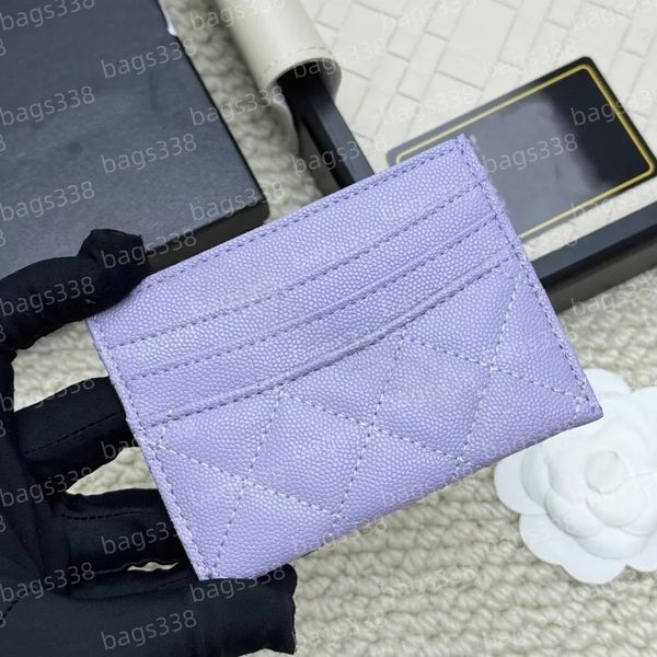 

Card holder women wallet designer purses handbag small bag genuine leather branded bags brand quality coin secure credit slots caviar compact casual porte passport, A5