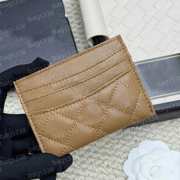 

Card holder women wallet designer purses handbag genuine leather mini branded bags brand quality coin elegant secure credit slots caviar compact casual passport, A2