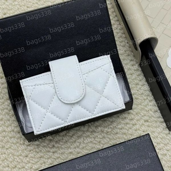 

10A high quality designer wallet coin purses card holder women handbag small bag genuine leather branded bags secure slots caviar compact luxury casual passport, A8