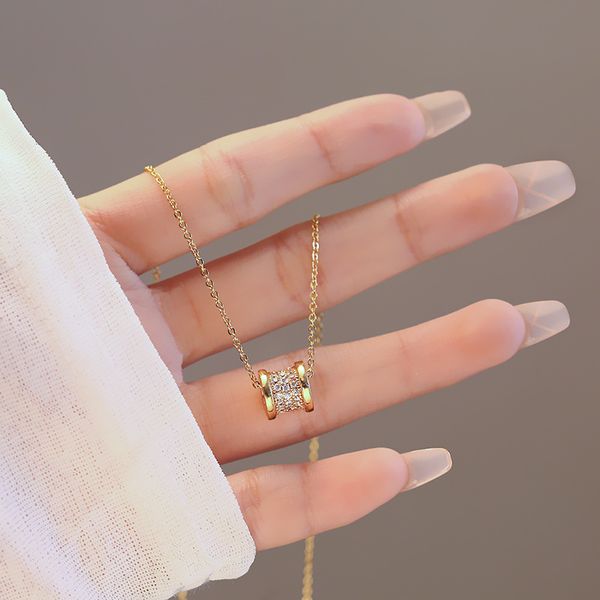 

Minimalist Gold Pendant Necklace Women Fashion Clavicle Chain Jewelry Gift