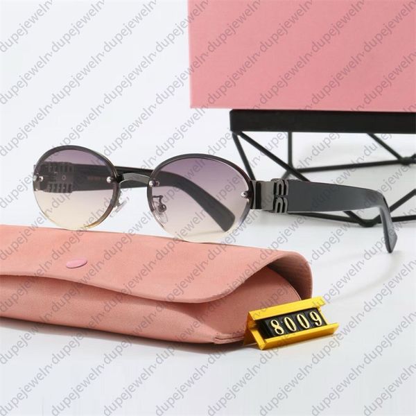 

Sunglasses for women Fashion glasses oval frame Designer sunglass women luxury monogram sunglasses high quality sunglasses sunglasses Lunette de Soleil with box