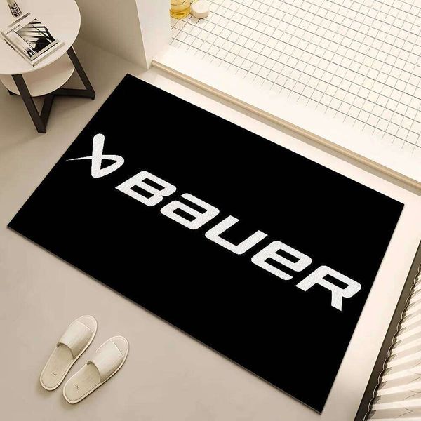 luxurious B-bauer Cool H-hockey small carpet For House Bedroom Decoration Kitchen Bath Super Absorbent Rug Carpet Foot Non-slip H260226