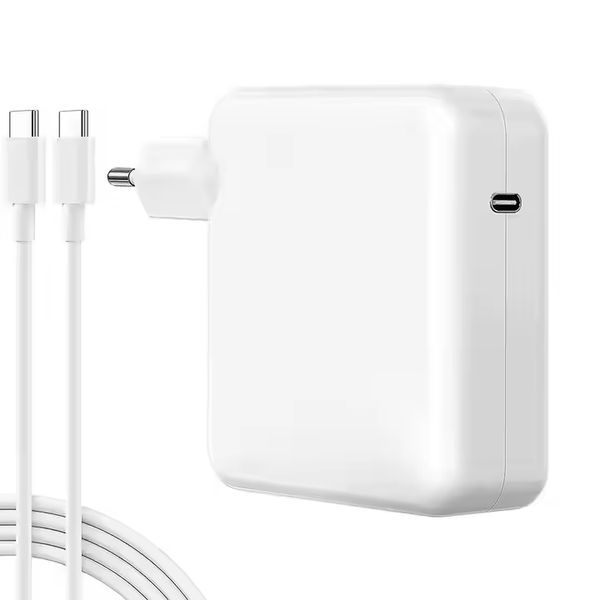 95W USB-C DC/AC Power Adapter Quick Charger Multi Area Plug Suitable for Macbook Air Pro Laptop Universal New