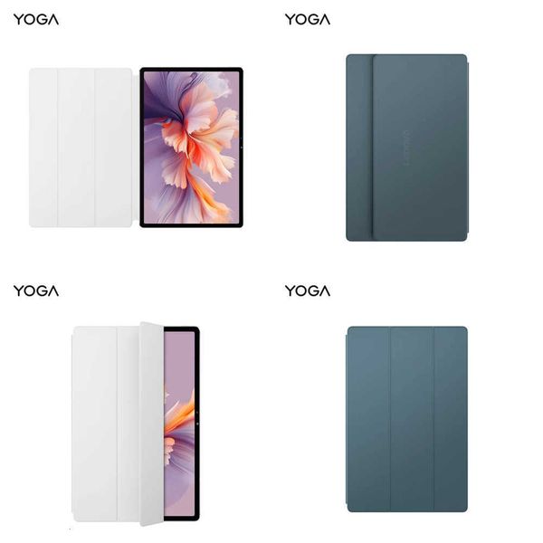 For Lenovo Magnetic Folio Case 127-inch Yoga Pad Pro 127 2025 Tab Plus Protective Skin-friendly Feel PU X260529