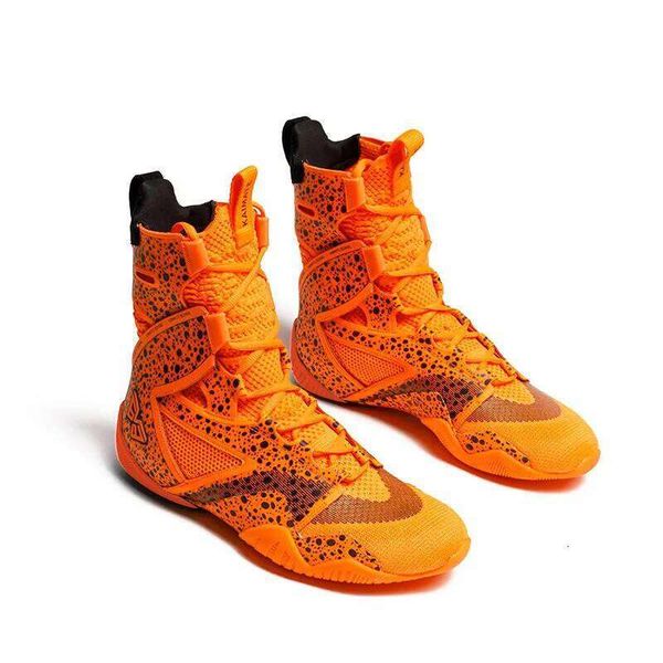 Shoes Men Boxing Top Quality Combat Athletic Breathable Fighting Sneakers Casual Non-Slip Equipment Wrestling Boots 26L0601