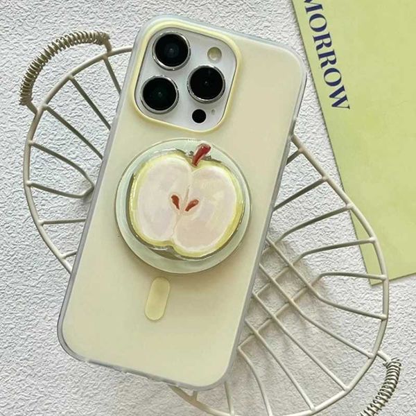 Cute Cartoon Korean Magnetic Phone Holder for Phone Shell Grip-Tok Griptok Cell Stand for iPhone 16 15 14 13 12J260601